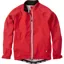 Madison Sportive Hi-Viz Youth Waterproof Jacket in Red