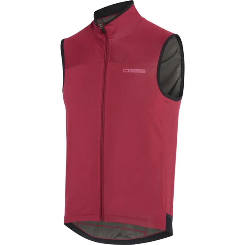 Madison RoadRace Windtech Mens Gilet in Red