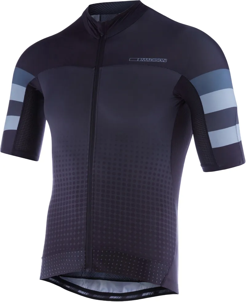 Madison RoadRace Premio Short Sleeved Mens Jersey in Black
