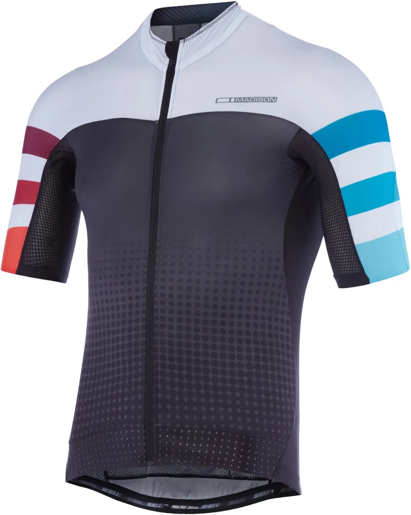 Madison RoadRace Premio Short Sleeved Mens Jersey in Black