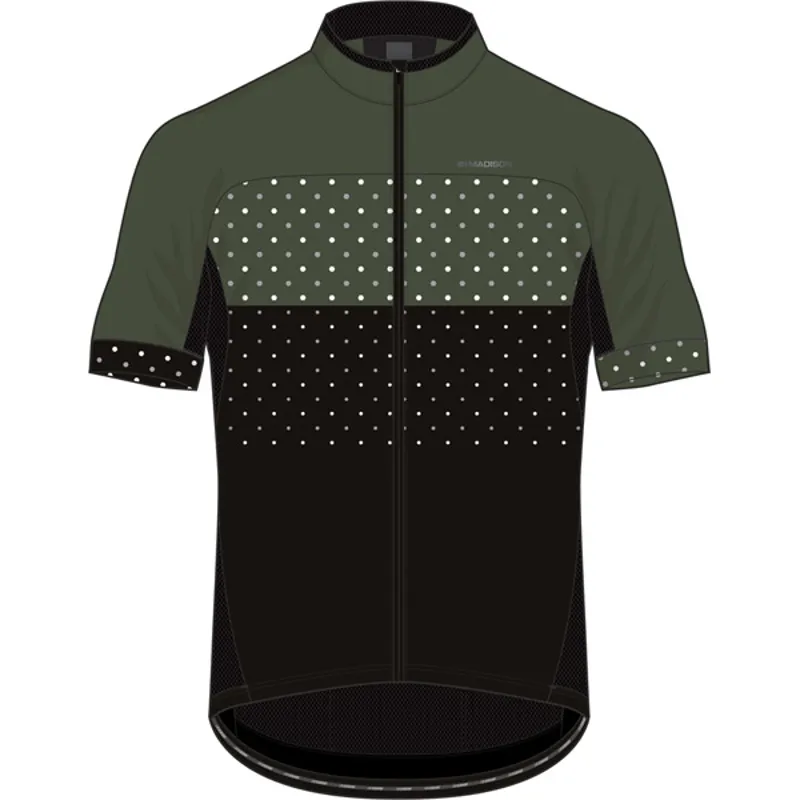 Madison RoadRace Apex Short Sleeved Mens Jersey in Black