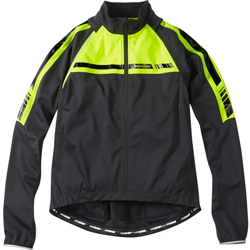 Madison Sportive Mens Convertible Waterproof Jacket in Yellow