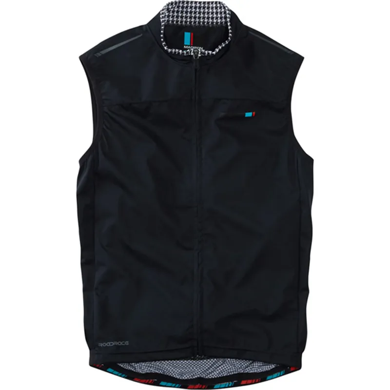 Madison RoadRace Windtech Mens Gilet in Black