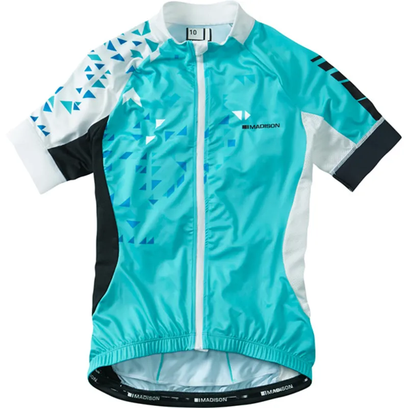 Madison Sportive Short Sleeved Womens Jersey in Blue
