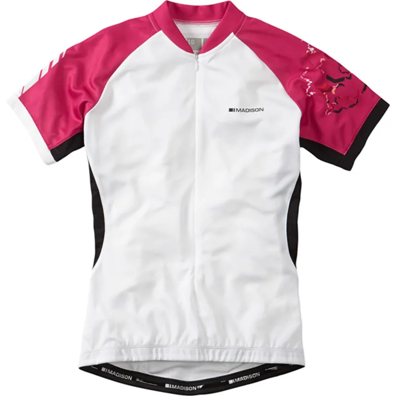 Madison Keirin Short Sleeved Womens Jersey in White