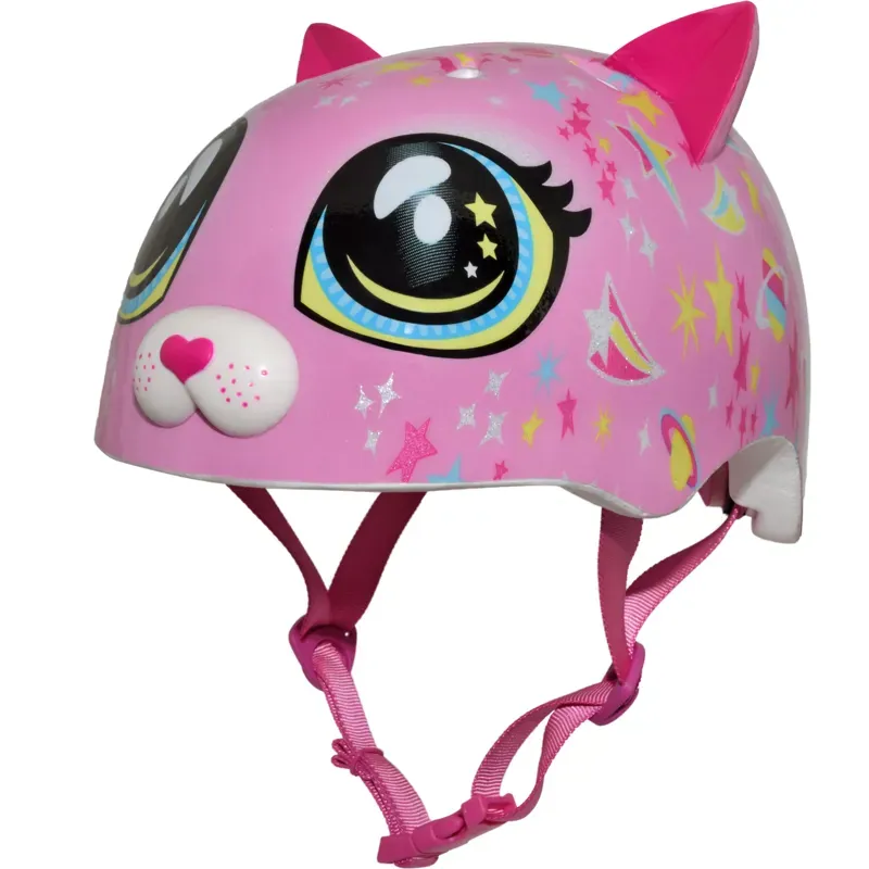 2021 C-Preme Raskullz Astro Cat Toddler's Helmet in Pink
