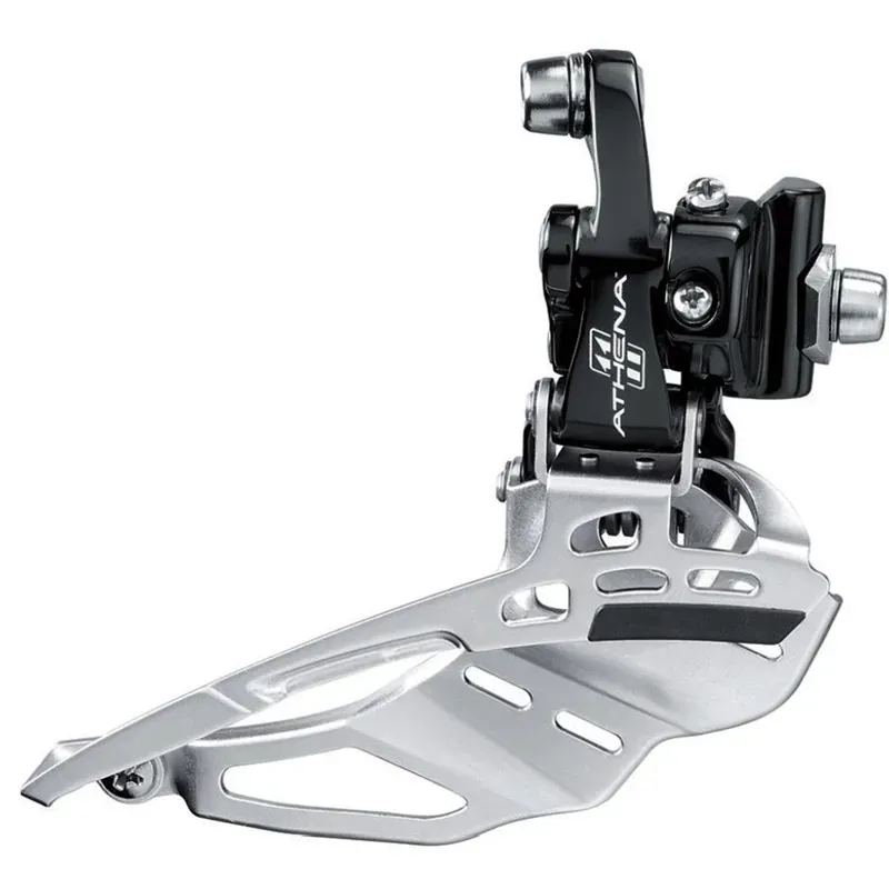 Campagnolo Athena 11s Triple Front Derailleur Braze-on in Black