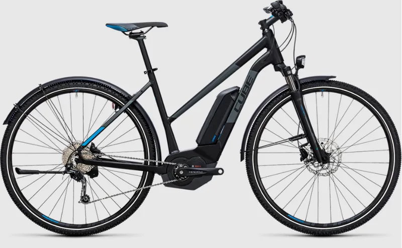 2017 CUBE CROSS PRO ALLROAD HYBRID TRAPEZE 500 BLACK/BLUE