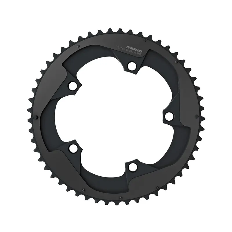 SRAM Red B2 X-Glide 53T Yaw 11-sp. Al. 5mm 2-pin 53-39 Rd. C-ring