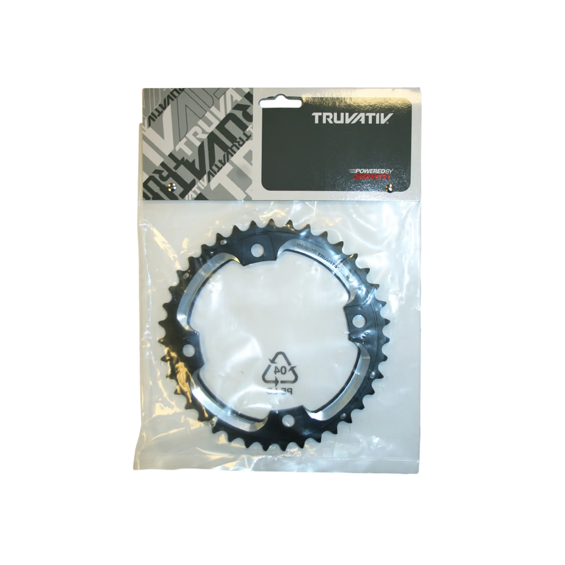 Truvativ MTB 4-Arm Aluminum Chainring, 104 Mm BCD