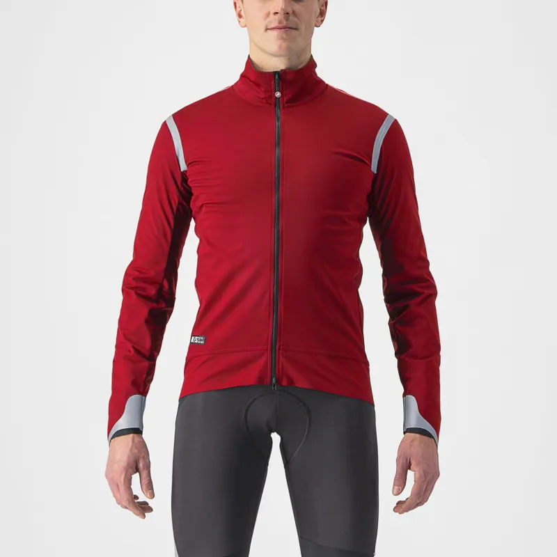 Castelli Alpha Ultimate Insulated Jacket in Pro Red/Black/Grey