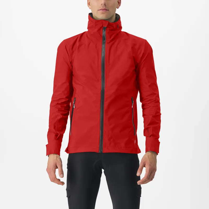 Castelli Commuter Reflex Jacket, Red