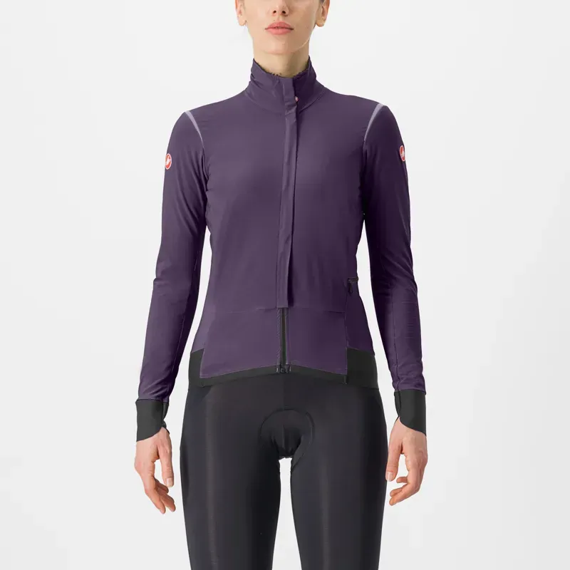 Castelli Alpha Flight RoS Women's Jacket in Night Shade/Orchid Petal/Silver Grey