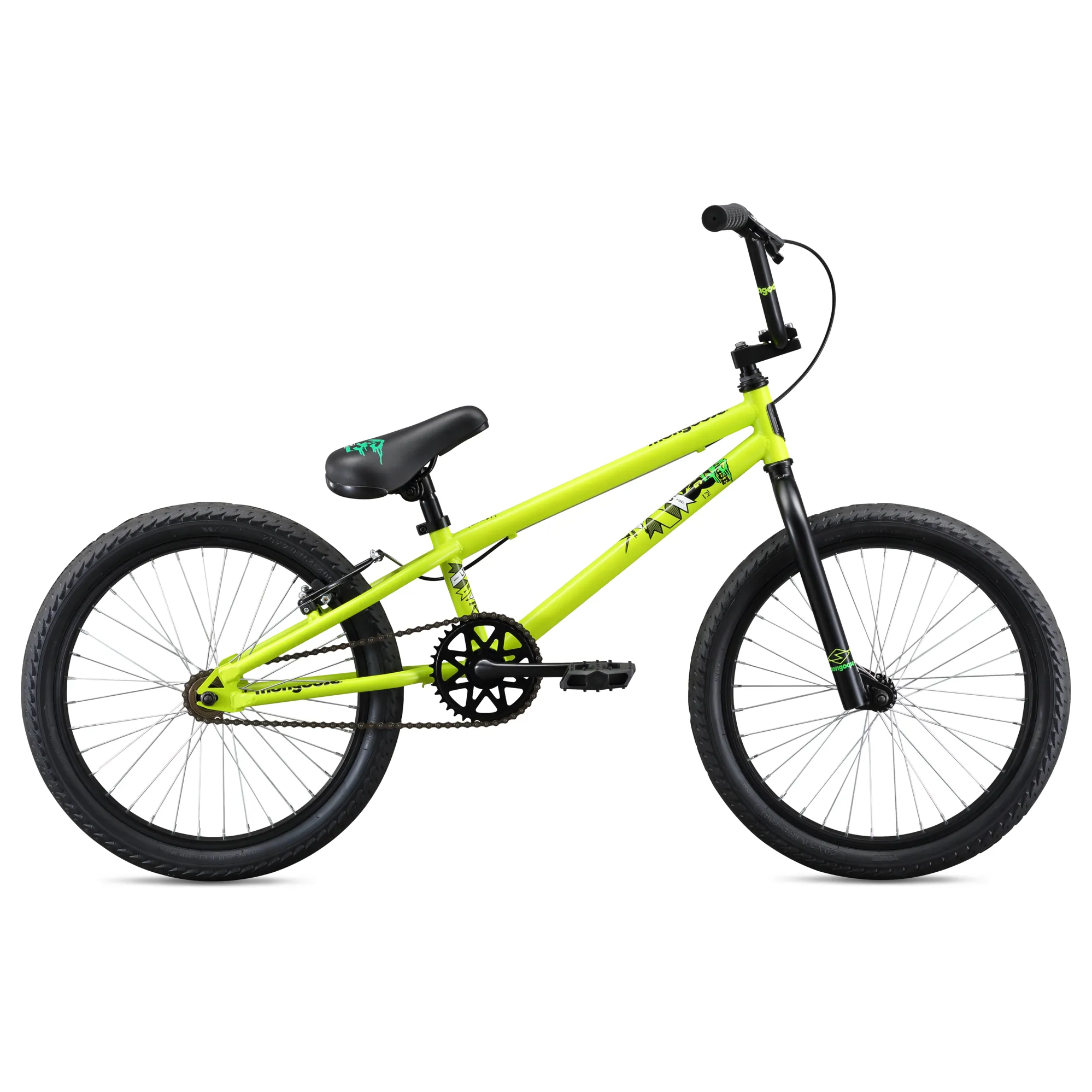 Mongoose Legion L100 Black And Green Mongoose Bike Freestyle Bmx