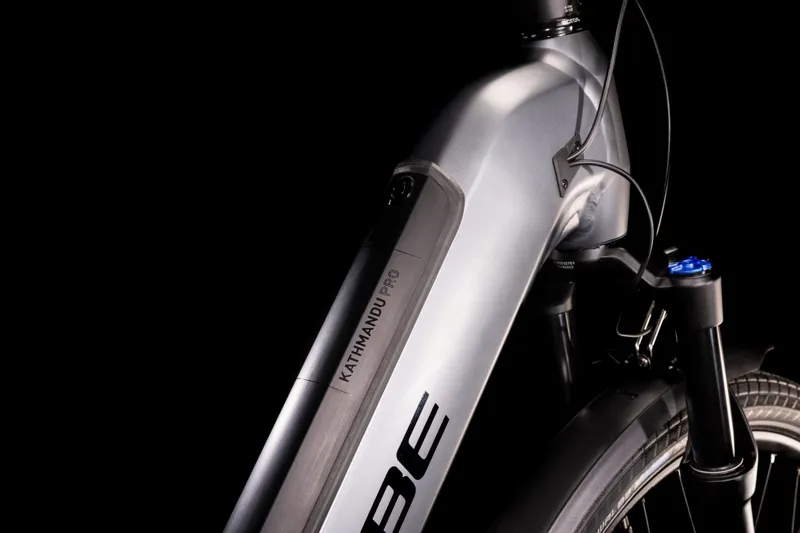 2022 Cube Kathmandu Hybrid Pro 625 - Electric Hybrid Bike - Grey-4