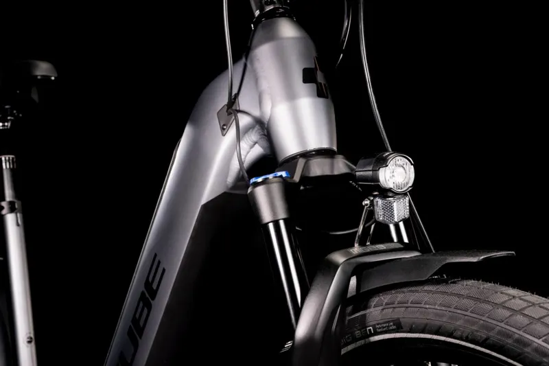 2022 Cube Kathmandu Hybrid Pro 625 - Electric Hybrid Bike - Grey-1