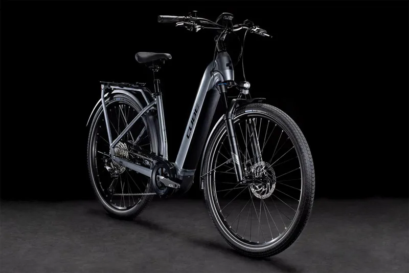 2022 Cube Kathmandu Hybrid Pro 625 - Electric Hybrid Bike - Grey-5