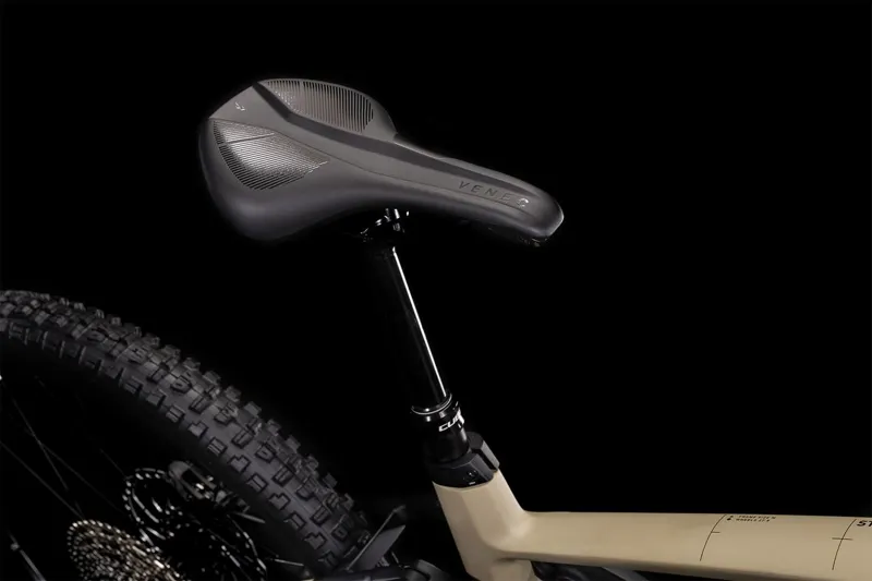 2022 Cube Stereo Hybrid 160 HPC SL 27.5 eMountain Bike in Beige-1