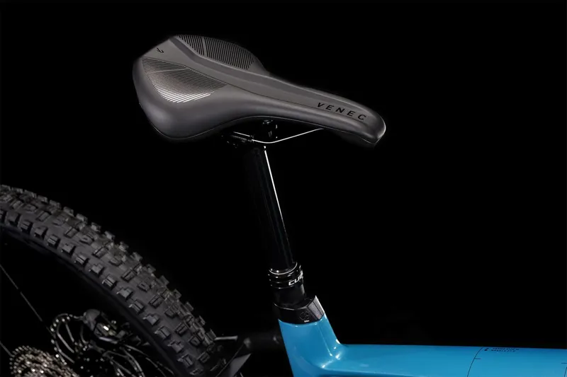 2022 Cube Stereo Hybrid 160 HPC SL 27.5 eMountain Bike in Blue-1