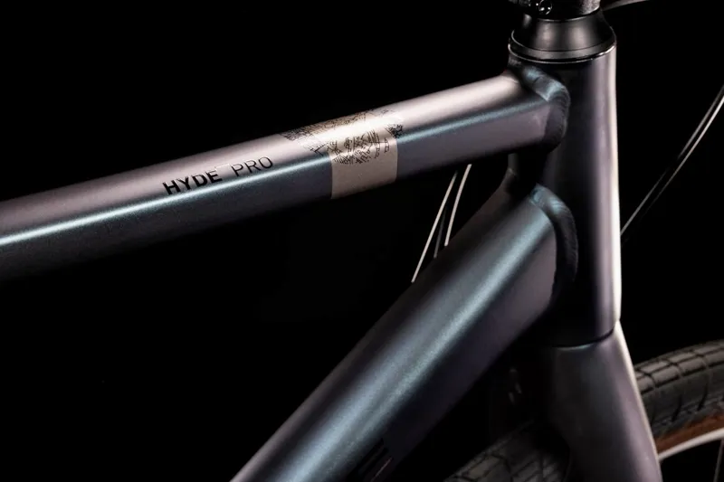 2022 Cube Hyde Pro - Hybrid Bike - Blue-4