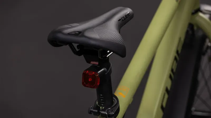 2026 Cube Acid 200 FE Kids Bike in Light Olive/Orange-3