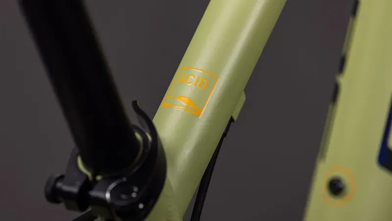 2026 Cube Acid 240 FE Kids Bike in Light Olive/Orange-3