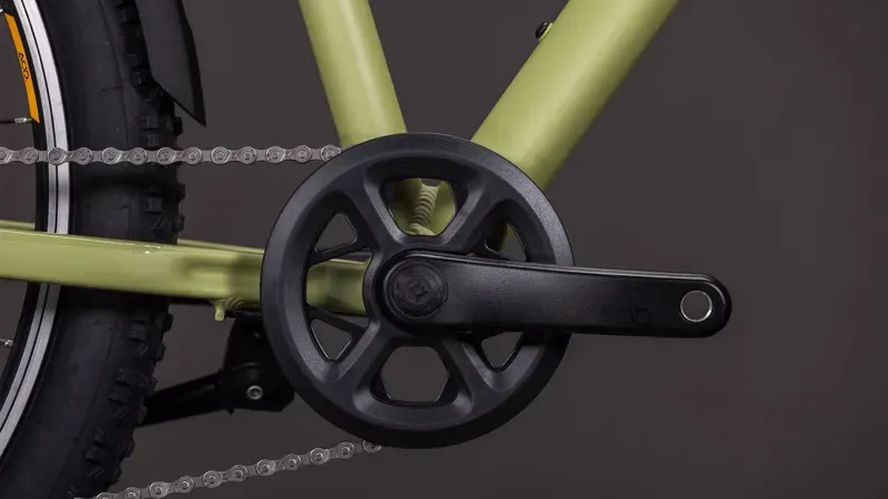 2026 Cube Acid 240 FE Kids Bike in Light Olive/Orange-5