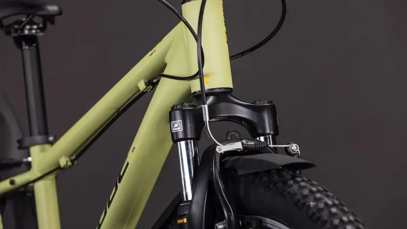 2026 Cube Acid 240 FE Kids Bike in Light Olive/Orange-6