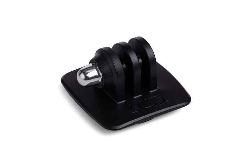 Cube ACID Helmet Mounting Adapter Action Cam in Black