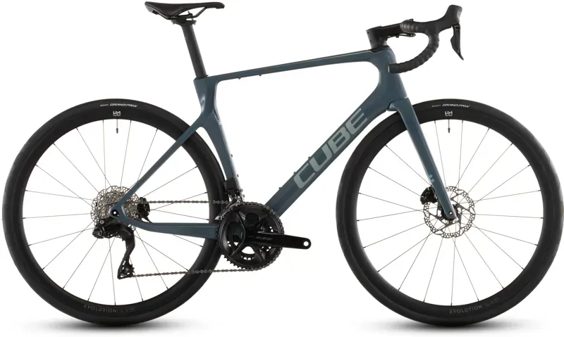 2026 Cube Agree C:62 One Road Bike in Storm/Grey