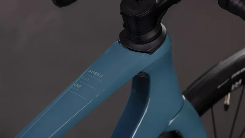 2026 Cube Agree C:62 One Road Bike in Storm/Grey-2