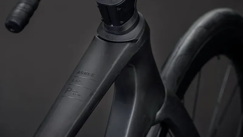 2026 Cube Agree C:62 Pro Road Bike in Blackline-2