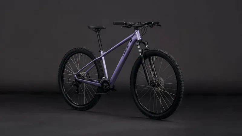 2026 Cube Aim One - Aluminium Mountain Bike - Light Purple / Chrome-1