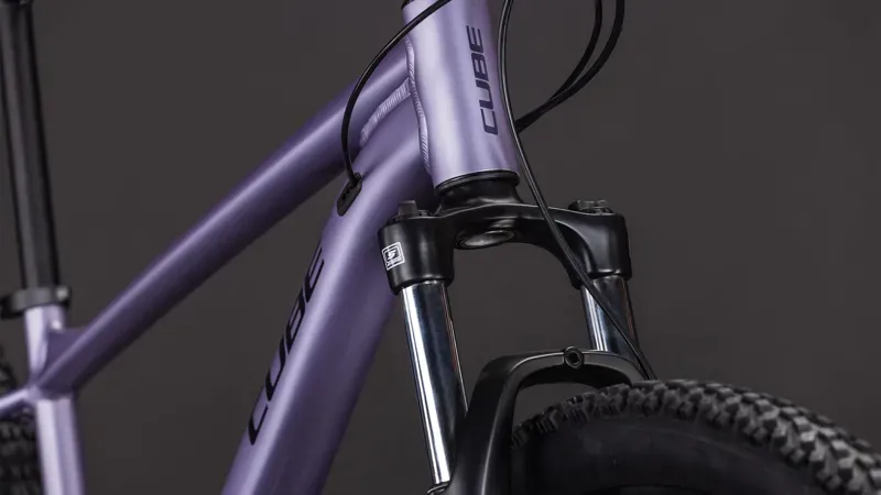 2026 Cube Aim One - Aluminium Mountain Bike - Light Purple / Chrome-5
