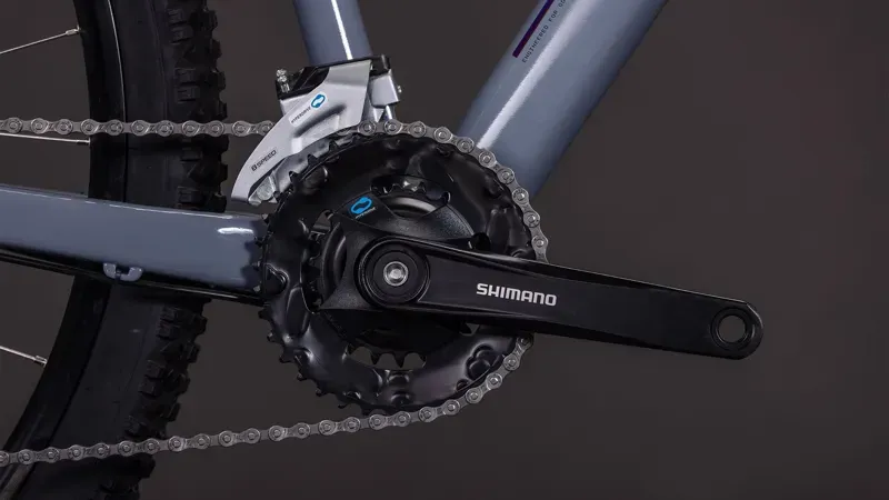 2026 Cube Aim One - Aluminium Mountain Bike - Smoke / Black-5