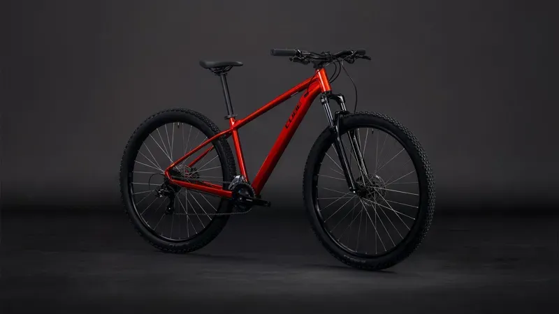 2026 Cube Aim One - Aluminium Mountain Bike - Sun Downer / Black-1