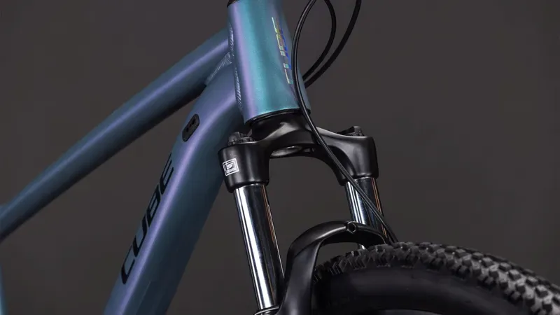 2026 Cube Aim Pro - Aluminium Mountain Bike - Smaragd Grey / Prism-5