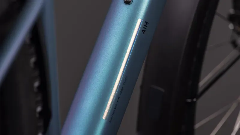 2026 Cube Aim Pro Fe Mountain Bike in Smaragd Grey/Prism-3