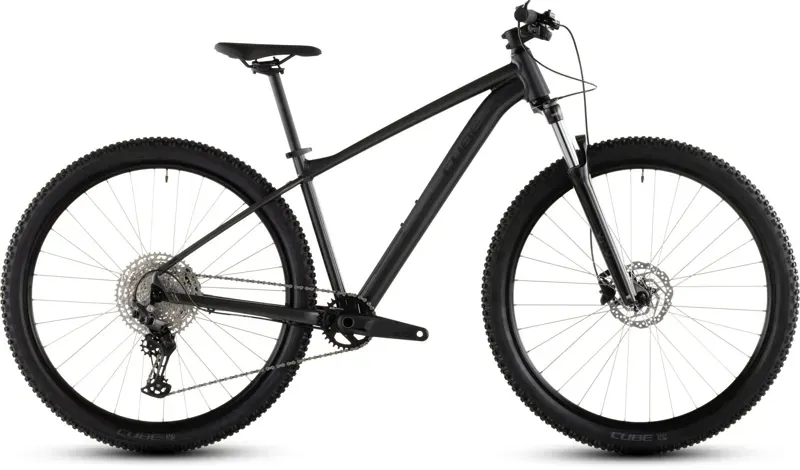 2026 Cube Aim SLX - Aluminium Mountain Bike - Slate Black and Black
