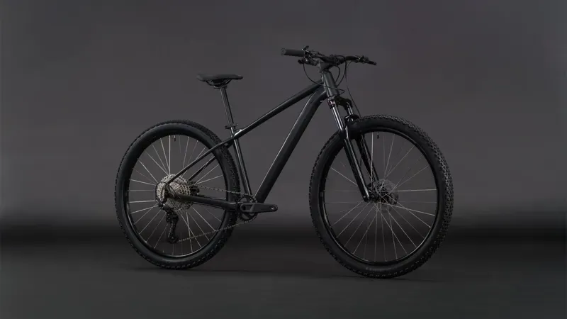 2026 Cube Aim SLX - Aluminium Mountain Bike - Slate Black and Black-1