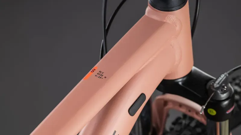 2026 Cube Aim SLX - Aluminium Mountain Bike - Blush Rose / Black-2