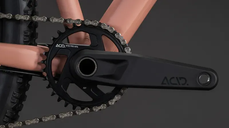 2026 Cube Aim SLX - Aluminium Mountain Bike - Blush Rose / Black-5