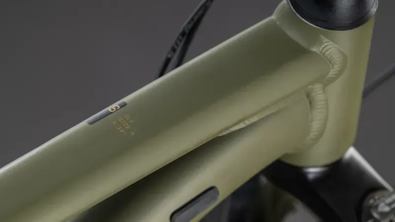 2026 Cube Aim SLX - Aluminium Mountain Bike - Dusty Olive / Gold-2