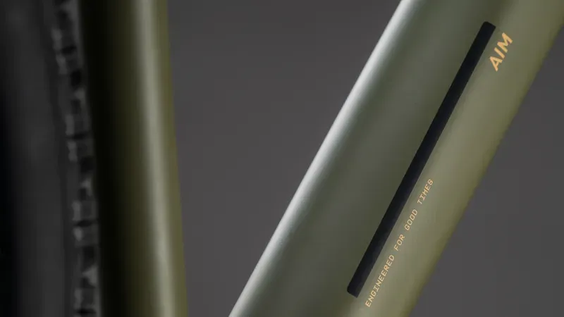 2026 Cube Aim SLX - Aluminium Mountain Bike - Dusty Olive / Gold-4