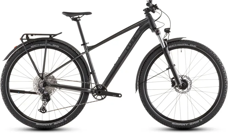 2026 Cube Aim SLX FE Mountain Bike in Slate Black/Black