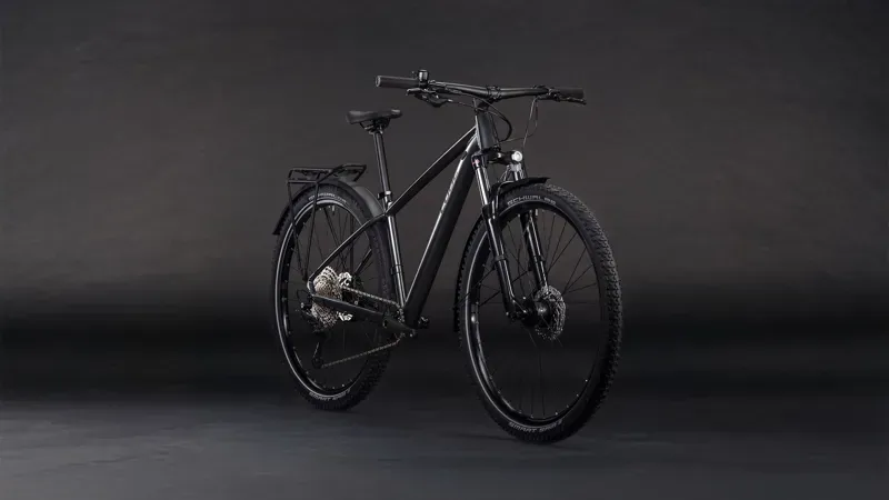 2026 Cube Aim SLX FE Mountain Bike in Slate Black/Black-1