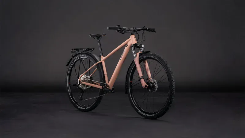 2026 Cube Aim SLX FE Mountain Bike in Blush Rose/Black-1