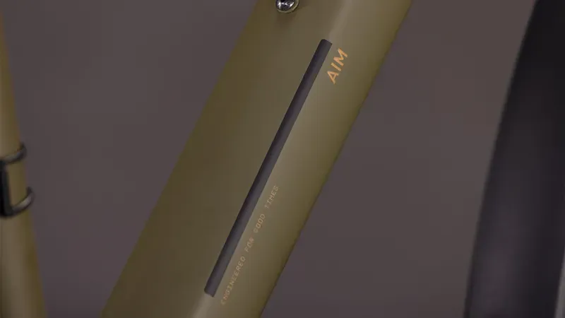 2026 Cube Aim SLX FE Mountain Bike in Dusty Olive/Gold-4