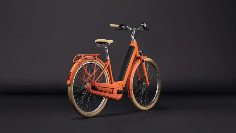 2026 Cube Aruba Hybrid 600 eMountain Bike in Papaya/Creme-1