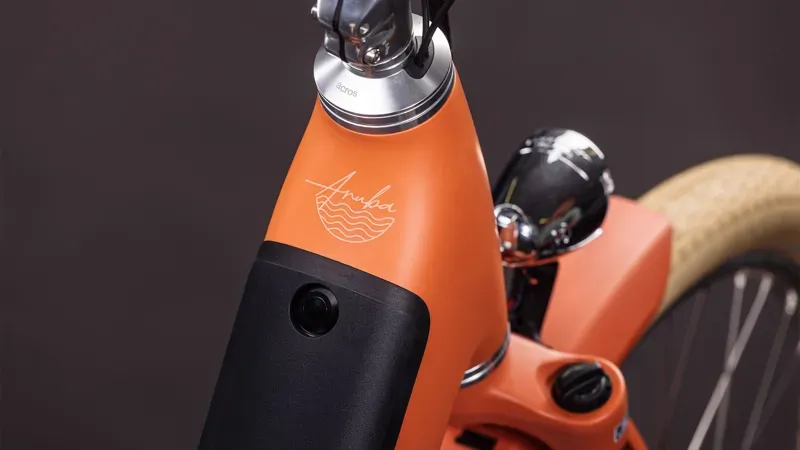 2026 Cube Aruba Hybrid 600 eMountain Bike in Papaya/Creme-2